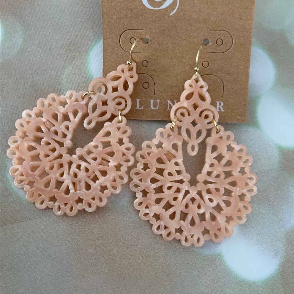 Plunder Ashton Peachy Design Earrings